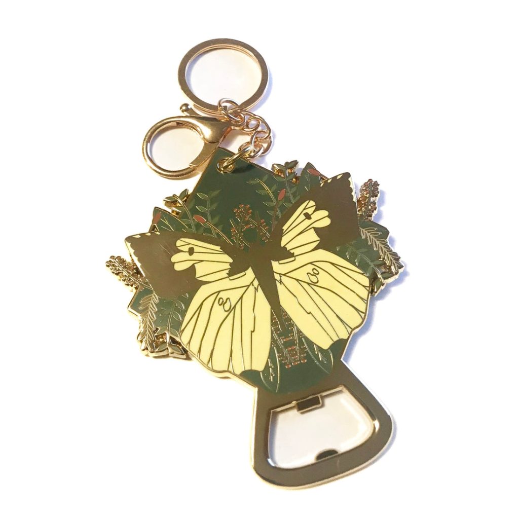 Adele Jackson: Butterfly Bottle Opener Keychain