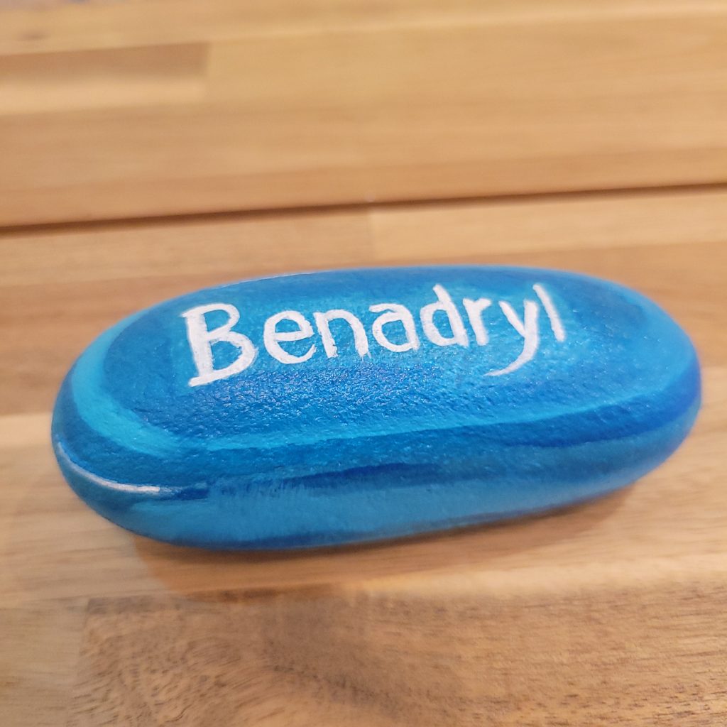 Betty Rubble: Benadryl