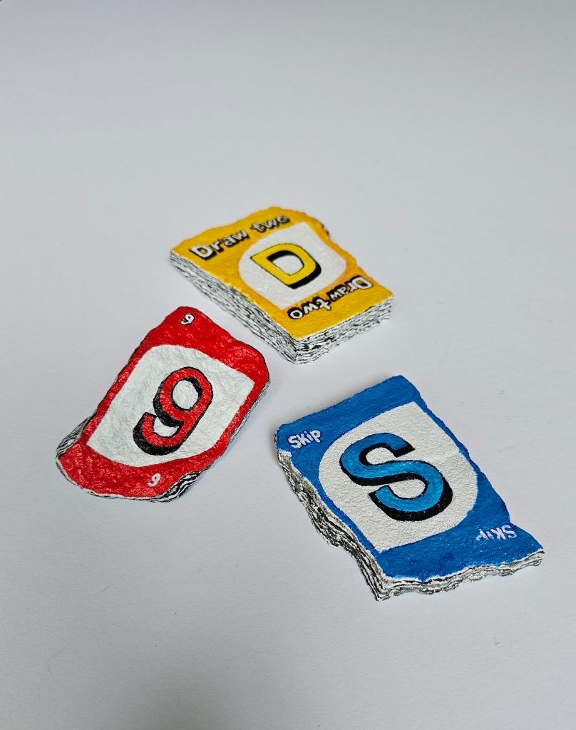 Betty Rubble: Uno Cards